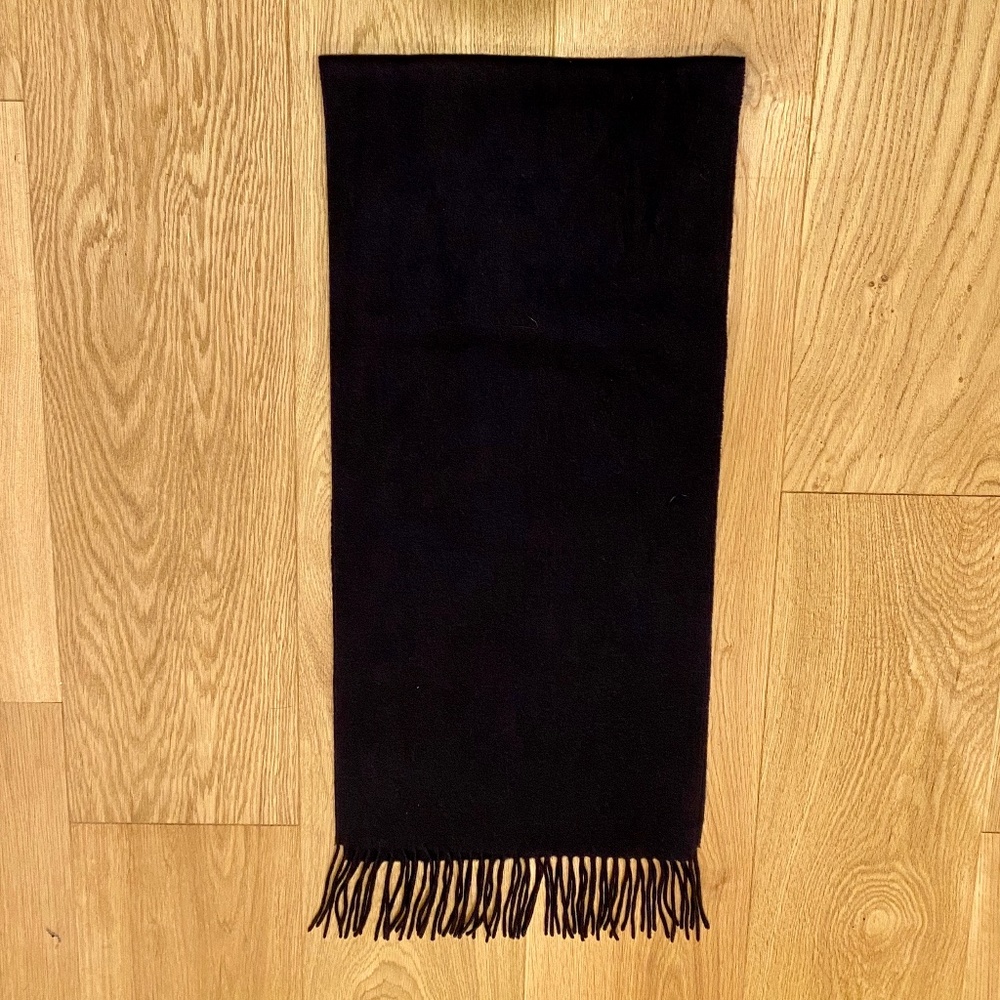 Cashmere Scarf (Navy)